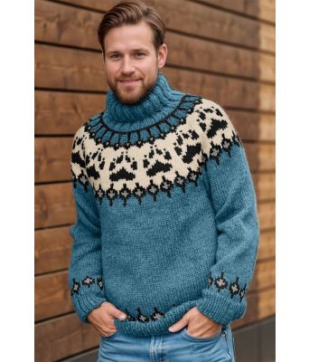 Petrol Villmarksgenser - Linka Neumann design VGVG0005-6792