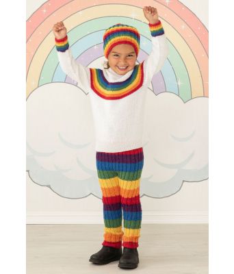 Alt blir bra sett med genser bukse og lue - Viking 2131-03A