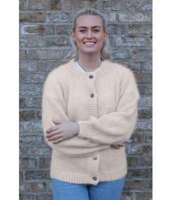 Amalies kosejakke i naturhvit - DLG-021-006E