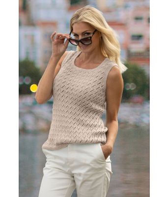 Beige Jåt vest - Viking 2014-07-507
