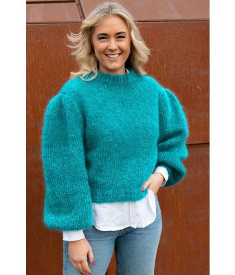 Turkis Chunky Mistygenser - Belfilato 23-009-47950