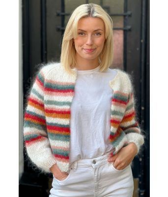 Kiki cardigan med rundfelling - Belfilato 23-024