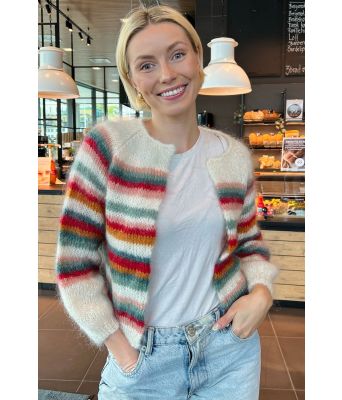 Kiki cardigan med raglanfelling - Belfilato 23-024C