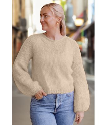 Beige Letizia sweater - Belfilato 23-026-43041