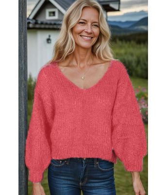 Phoebegenseren med korall bunnfarge - Belfilato 23-039-44017A