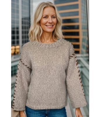 Stella's stitch genser - Belfilato 23-041-43041B