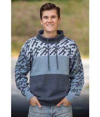 Blå Jakob genser Team Ingebrigtsen - Viking 2139-01C