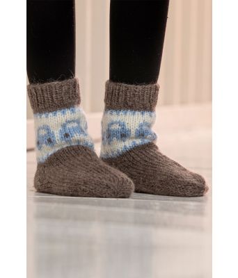 Boblebilsokken raggsokker med volkswagen boble - Viking 2104-16