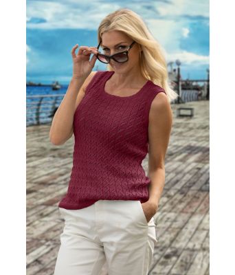 Burgunder Jåt vest - Viking 2014-07-561