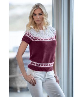 Burgunder Vera sommertopp - Viking 2011-01-461