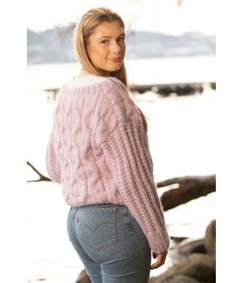 Cassandra strikkejakke Elisabeth S Asserson - Viking 2138-14