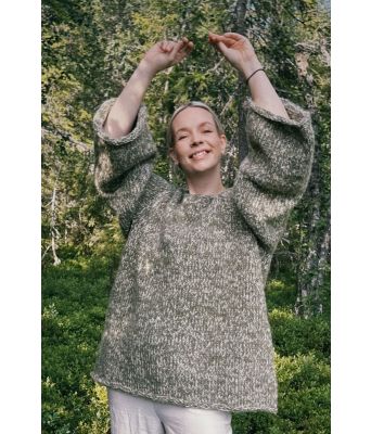 Grønn Viljes genser v2 - Christine Dancke CD 02-04