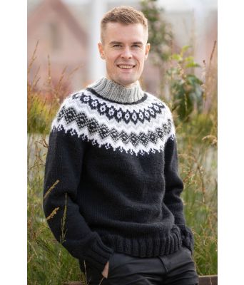 Corvus strikkegenser med rundfelling Team Ingebrigtsen - Viking 2135-06