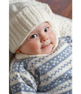 Himmelblått sett til baby - DG 218-01