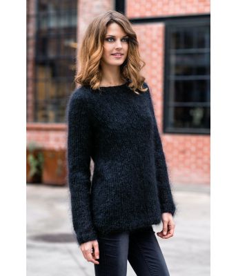 Svart Thea genser - DG 295-03B