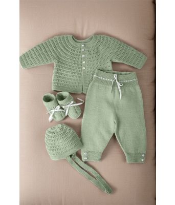 Dus jadegrønn Theo og Thea hentesett - DG 310-02A-8520