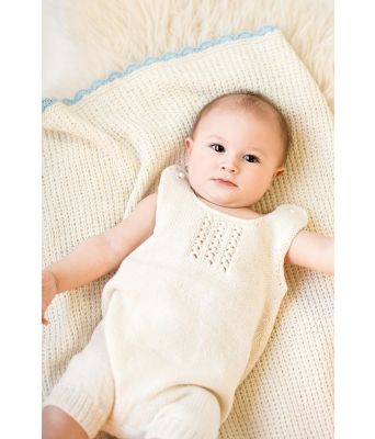 Selebukse, sokker & teppe til baby - DG 321-04