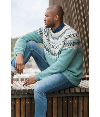 Sjøgrønn Rallargenser til herre - DG 364-02