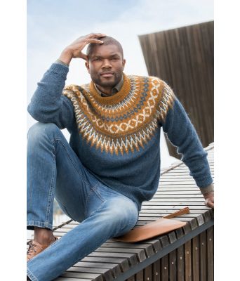 Denimblå rallargenser - DG 364-06