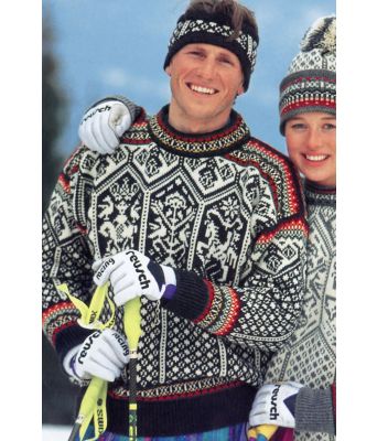 Koksgrå Lillehammer'94 genser - DG 381-01D