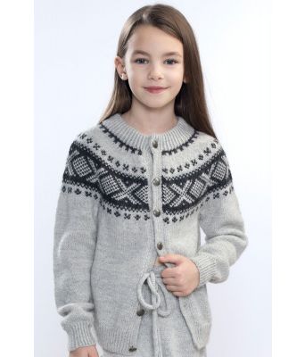 Cortina strikkejakke til barn - DG 405-06