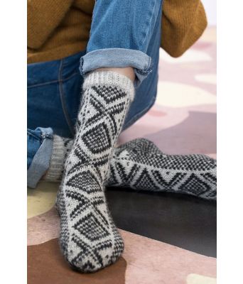 Cortina strikkesokker - DG 405-12