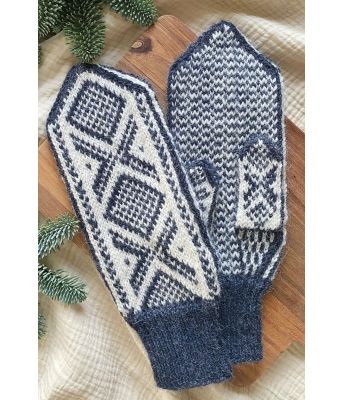 Blå Cortina votter - DG 405-14