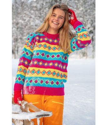 Mel genser i freshe farger - DG 463-06