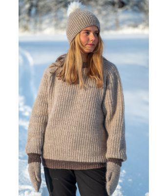 Beige Rogne genser - DG 463-11