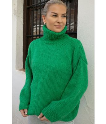 Melina genser i skarp grønn - DG 481-04-47948