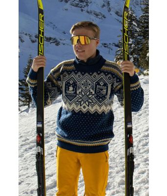 Mørkeblå VM genser Trondheim 2025 - DG 482-05