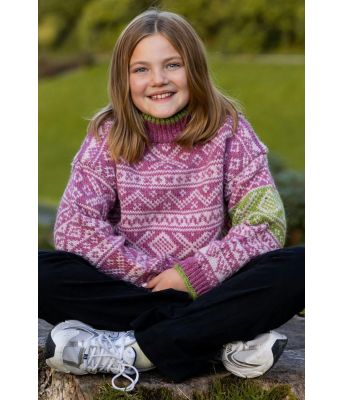 Rosa Valle genser til barn - DG 489-09A