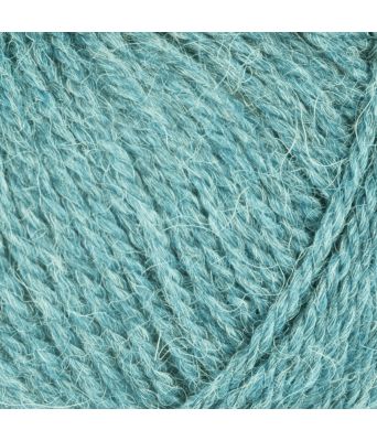 Dale garn - Alpakka Forte 713 Lys sjøgrønn melert