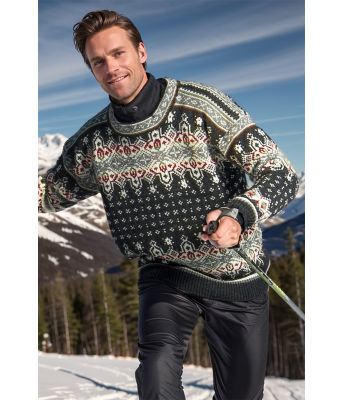 Koksgrå Alberville genser - DLG 101-3427