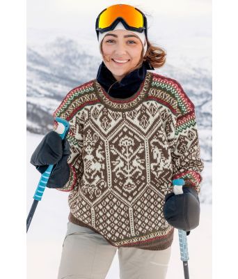 Rustbrun Lillhammergenser fra OL 1994 - DLG-126-3438B