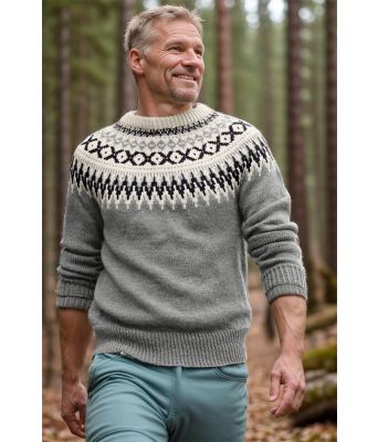 Grå rallargenser med svart mønster - DLG 141-340534003401