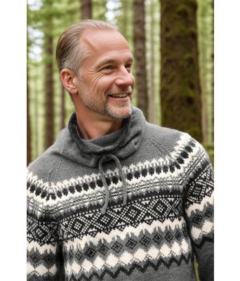 Grå Carl hettegenser - DLG 143-SU340534273402