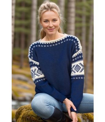 Cortina unisex genser med påsydde ermer - DLG 166