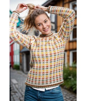 Mønstrete strikkegenser - DLG 167