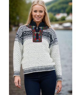 Setesdal genser med bånd - DLG 173