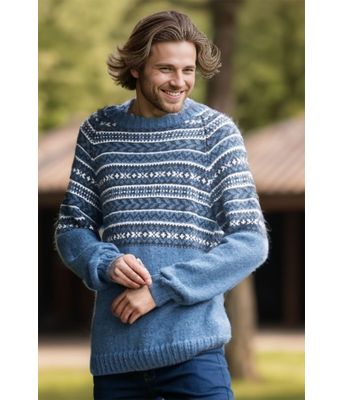 Denimblå Aslakgenser - DLG 186-3440