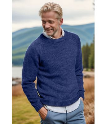Marineblå Oder genser - DLG 205-SU3406
