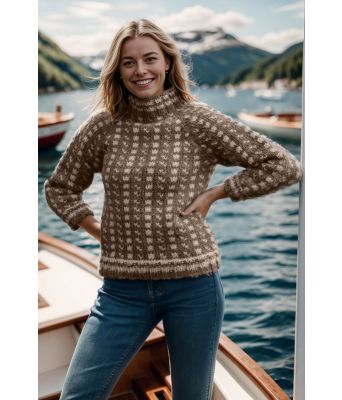 Strokkur chunky brun islender - DLG 21-011-908907