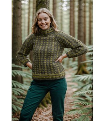 Skogsgrønn Strokkur tykk islender - DLG-21-011-935934