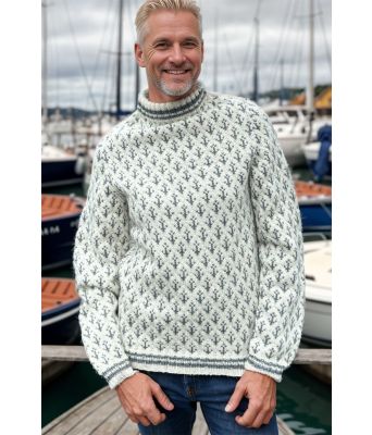 Kapteingenseren i naturhvit og grå - DLG 22-002-DSAS806822B