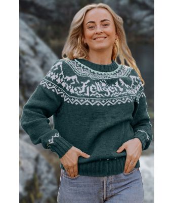 Fjellgeitgenseren i mørk petrol - DLG-22-005-529