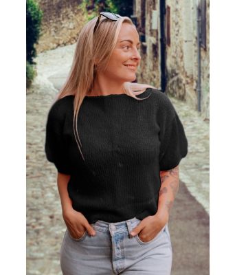 Svart Peggy sweater - DLG-22-008-303