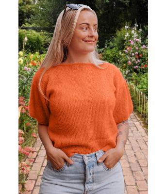 Oransje Peggy sweater - DLG-22-008-351