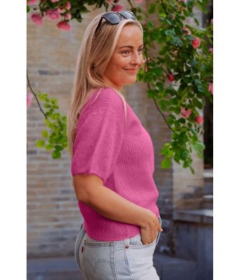 Cerise Peggy sweater - DLG-22-008-363