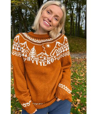 Hyttekosgenser i gresskar oransje og rustbrunt - DLG 22-009-549A